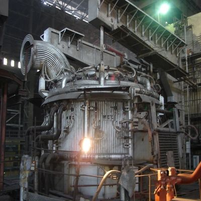 Qualität  10T Electric Arc Furnace with Smelting Temperature Control High Heat Efficiency and Impurity Removal for Steel Production usine