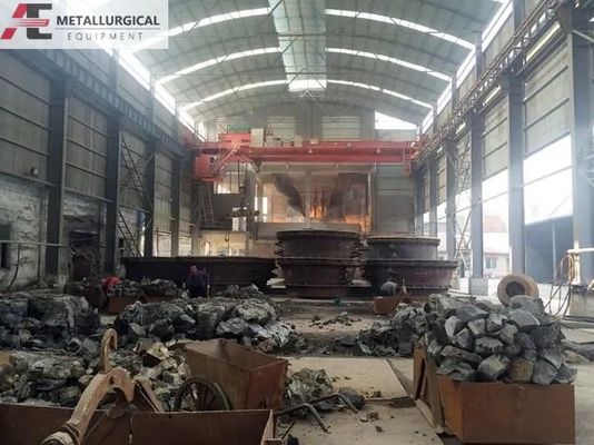 Braun geschmolzener Aluminiumschmelzofen 10000KVA Korundofen 380V