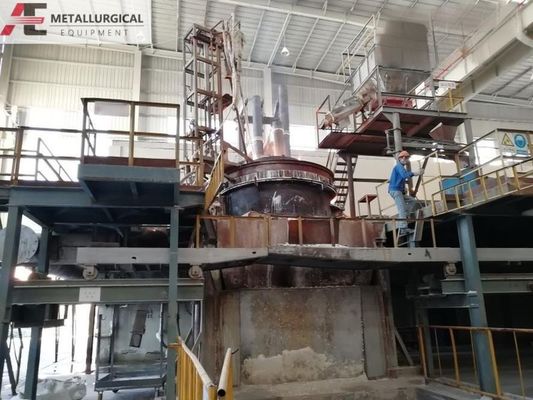Braun geschmolzener Aluminiumschmelzofen 10000KVA Korundofen 380V