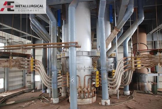 12500 KVA 16500 KVA Metall-Silizium-Schmelzofen Elektrischer Unterwasserbogenofen