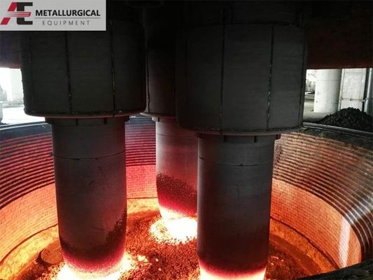 12500 KVA Metall-Silizium-Schmelzofen Industrie-Schmelzofen hoher Wirkungsgrad