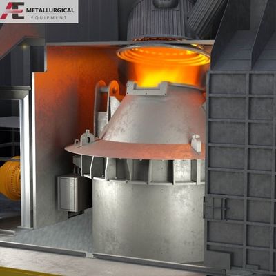 Sicherheitskonstruktion Argon-Sauerstoffdekarburisierung AOD-Ofen 3T-120T Ladle-Raffinationsofen